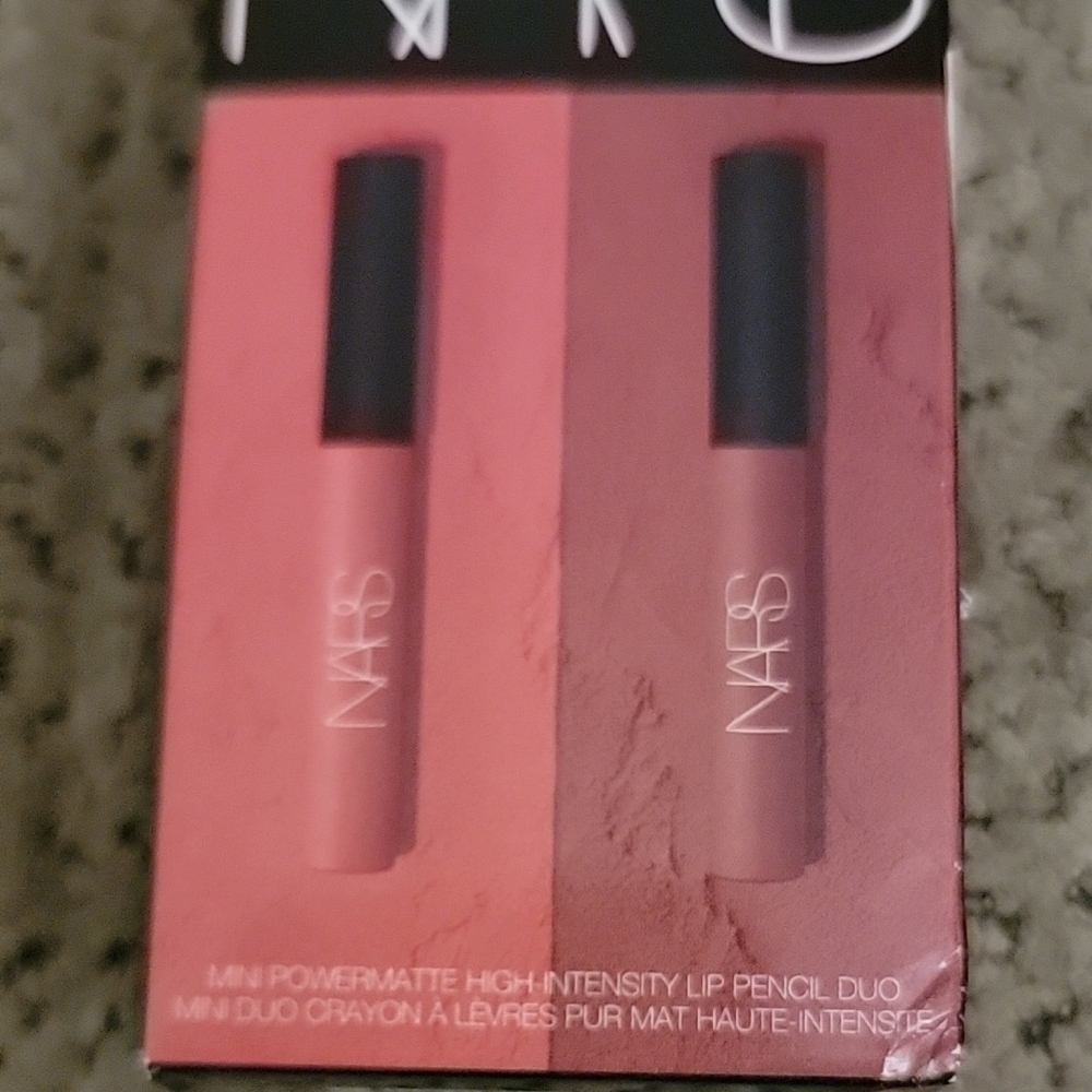 NARS Mini Powermatte Lip Pencil Duo - Pink